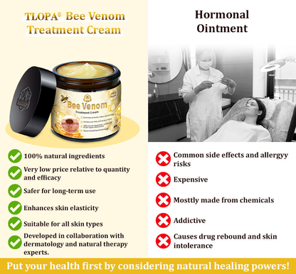 Official Store: TLOPA® Bee Venom Skin Treatment Cream👨‍⚕️British Association of Dermatologists (BAD) Approved🌻